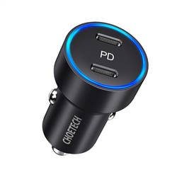 Choetech 40W Dual USB-C PD 3.0 Car Charger