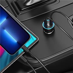 Choetech 40W Dual USB-C PD 3.0 Car Charger