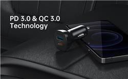 Choetech 38W Dual Ports PD 3.0 Car Charger