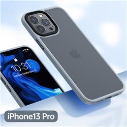 Benks Hybrid PC+TPU Case for iPhone 13 6.1" Pro, Gray