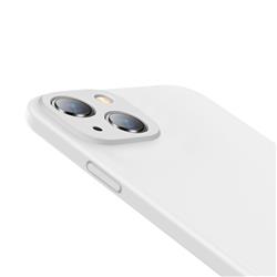 Baseus Liquid Silica Gel Protective Case For iPhone 13 6.1" White