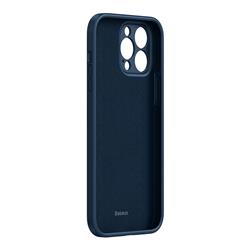 Baseus Protective Case For iPhone 13 Pro 6.1", Liquid Silica Gel, Blue