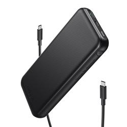 Choetech 10000mAh PD + QC 18W Power Bank, 50cm USB-C to USB-C Cable(Open Box)