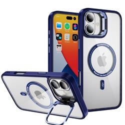 VMAX Magsafe With Metal Camera Holder Case for iPhone 16 Plus, Blue(Open Box)