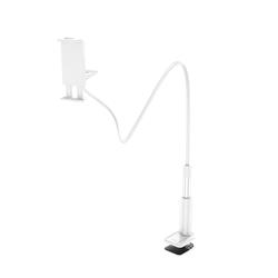 HOCO Tablet Lazy Stand, Flexible Long Arms Clip Mount, White(Open Box)