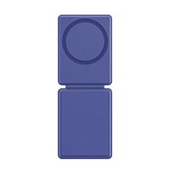 iCAN Magnetic Phone Stand for Laptop, Car and Tripod, Stickable, Blue