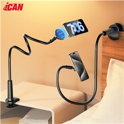 iCAN H049 Pince magnétique flexible pour téléphone avec anneau magnéti