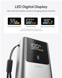 CUKTECH 10000mAh PD55W Intelligent Power Bank(Open Box)
