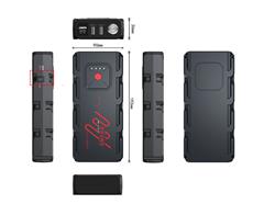 Choetech Car Jump Starter And Power Bank, Black