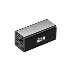Batterie externe portable 20 000 mAh 100 W pour ordinateur portable avec 4 sorties et 2 entrées, LE