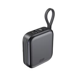 iCAN Batterie externe 3-en-1 portable de 10 000 mAh et 22,5 W(Open Box)