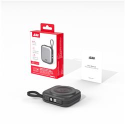 iCAN Batterie externe 3-en-1 portable de 10 000 mAh et 22,5 W(Open Box)