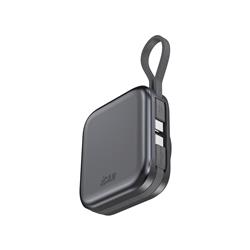 iCAN Batterie externe 3-en-1 portable de 10 000 mAh et 22,5 W(Open Box)