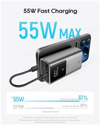 CUKTECH 10000mAh PD55W Intelligent Power Bank(Open Box)