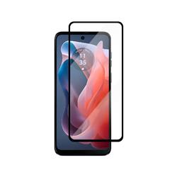 VMAX 2.5D Full Cover Tempered Glass for Moto G Play 4G 2024, Black