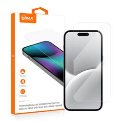 VMAX 0.33MM Full Cover Tempered Glass Screen Protector for iPhone 16
