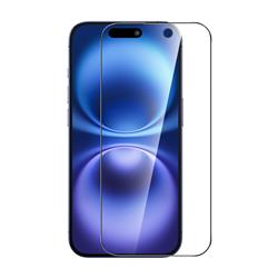 Rock Space 2.5D Screen Protector for iPhone 16 Plus, Black