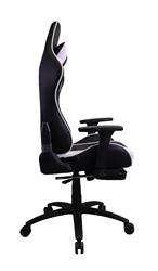 iCAN Ergonomic Gaming Chair, High quality PU + Carbon PVC cover, High density Mould foam, 3D Armrests, 350MM Metal Base, 63MM N