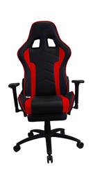 iCAN Ergonomic Gaming Chair, High quality PU + Carbon PVC cover, High density Mould foam, 3D Armrests, 350MM Metal Base, 63MM N