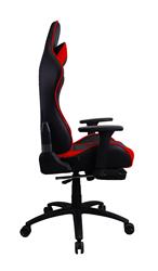 iCAN Ergonomic Gaming Chair, High quality PU + Carbon PVC cover, High density Mould foam, 3D Armrests, 350MM Metal Base, 63MM N