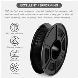 Sunlu 1.75mm, 0.5kg/spool, TPU flexible filament (Black)