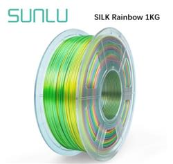 Sunlu 1.75mm, 1kg/spool, Silk PLA rainbow filament