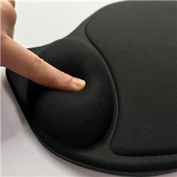 iCAN Memory Foam Mouse Pad KLH-3061F (Black)