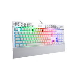 Redragon K550W-RGB Yama Mechanical Gaming Keyboard (White) | Purple Switch | RGB LED Backlit in 18 modes | Macro Recording, Det