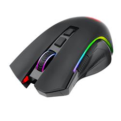 Redragon M602-KS Ergonomic Gaming Mouse with 7 Backlight Modes,Black