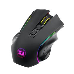 Redragon M602-KS Ergonomic Gaming Mouse with 7 Backlight Modes,Black