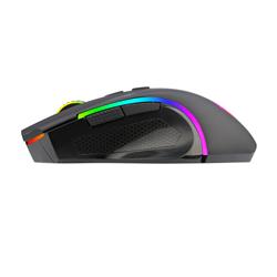 Redragon M602-KS Ergonomic Gaming Mouse with 7 Backlight Modes,Black