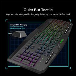 Redragon K503-KS Harpe Wireless Gaming Keyboard with RGB full color backlit [K503-KS]