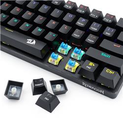 Redragon K613 Jax Mechanical Gaming Keyboard with 61 keys and detachable cable [K613] Blue Switch(Open Box)