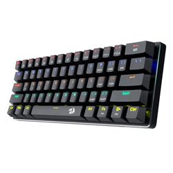 Redragon K613 Jax Mechanical Gaming Keyboard with 61 keys and detachable cable [K613] Blue Switch(Open Box)