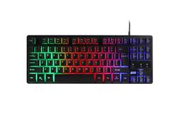 iCAN 87 Key Rainbow Backlit Gaming Keyboard with 6 Anti-ghosting Keys