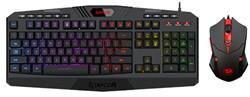 Redragon Gaming Mouse And Keyboard Combo S101-5, M601-RGB Mouse 7200DPI + K503RGB-1 Keyboard [S101-5](Open Box)