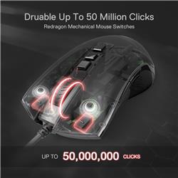 Redragon M711-FPS-1 Gaming Mouse with 7 Programmable Buttons,Chroma RGB Backlight, 24,000 DPI