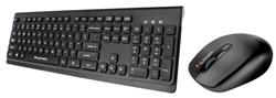 Elephant KEM-W2011 Wireless keyboard & mouse combo set (Black)(Open Box)