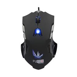 Purex Wired Gaming Mouse - Black - 3000dpi max