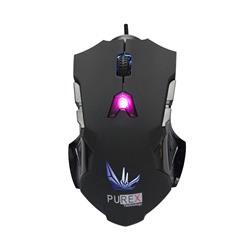 Purex Wired Gaming Mouse - Black - 3000dpi max