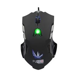 Purex Wired Gaming Mouse - Black - 3000dpi max