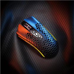 Redragon M808 Storm Pro Wireless Gaming Mouse, RGB Honeycomb Form - 16,000 DPI Optical Sensor - 7 Programmable Buttons - Precis