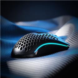 Redragon M808 Storm Pro Wireless Gaming Mouse, RGB Honeycomb Form - 16,000 DPI Optical Sensor - 7 Programmable Buttons - Precis