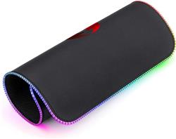 Redragon RGB LED Large Gaming Mouse Pad Soft Mat with Nonslip Base, Stitched Edges (330 x 260 x 3mm)(Open Box)