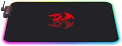 Redragon RGB LED Large Gaming Mouse Pad Soft Mat with Nonslip Base, Stitched Edges (330 x 260 x 3mm)(Open Box)