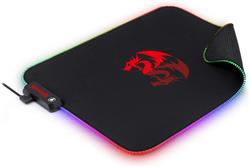 Redragon RGB LED Large Gaming Mouse Pad Soft Mat with Nonslip Base, Stitched Edges (330 x 260 x 3mm)(Open Box)