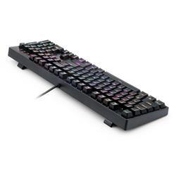 Redragon K582RGB Surara LED Backlit Mechanical Gaming Keyboard, 104 Standard Anti-ghosting Keys with Brown Switches Perfect for