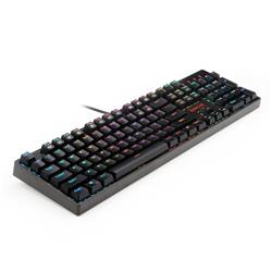 Redragon K582RGB Surara LED Backlit Mechanical Gaming Keyboard, 104 Standard Anti-ghosting Keys with Brown Switches Perfect for