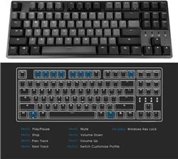 Durgod K320 TAURUS Dark Grey 87 Key Compact Mechanical Keyboard Kailh Brown Switch(Open Box)