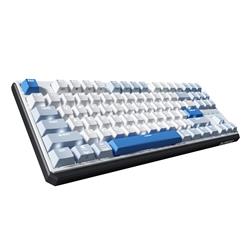 Durgod K620W Corona Wireless Blutooth 3-mode Win/Mac Mechanical Keyboard 87 Key White Backlit Kailh Speed Sliver Switch